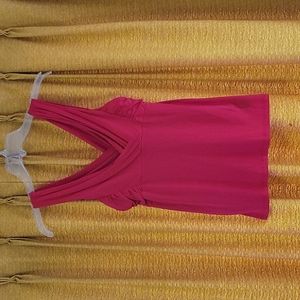 Victorias secret Red sleeveless shirt/bra top